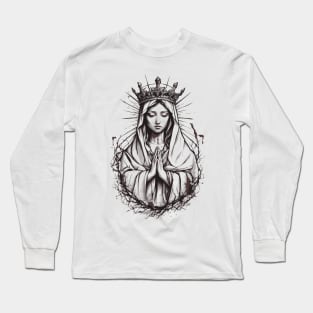 Hail Mary Prayer Long Sleeve T-Shirt